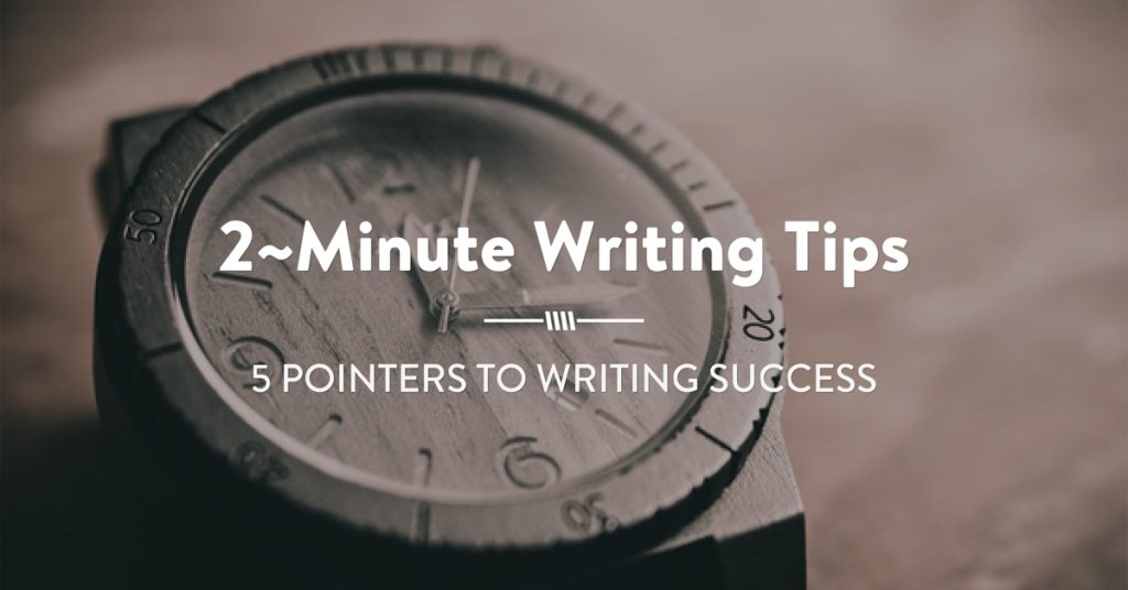 5 POINTers to Writing Success | 2-Minute Writing Tips | DoctorZed ...