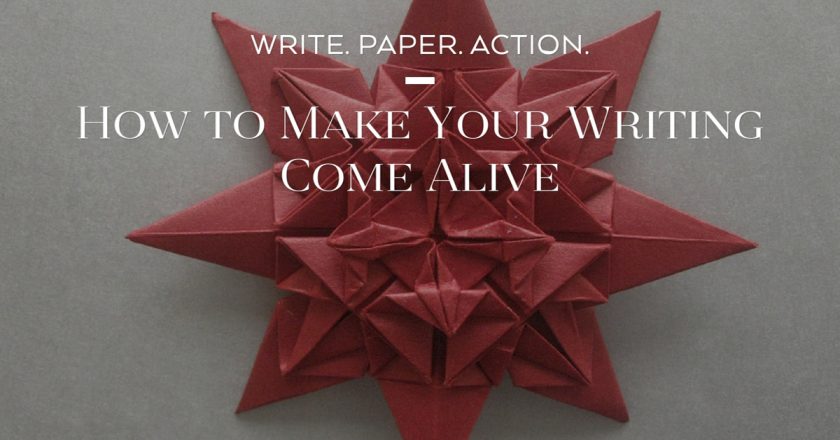 Write, Paper, Action!